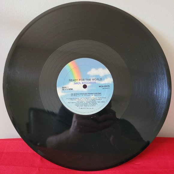 VINTAGE, 1985, READY FOR THE WORLD, OH SHEILA, 12" E.P.!!! - Picture 3 of 5